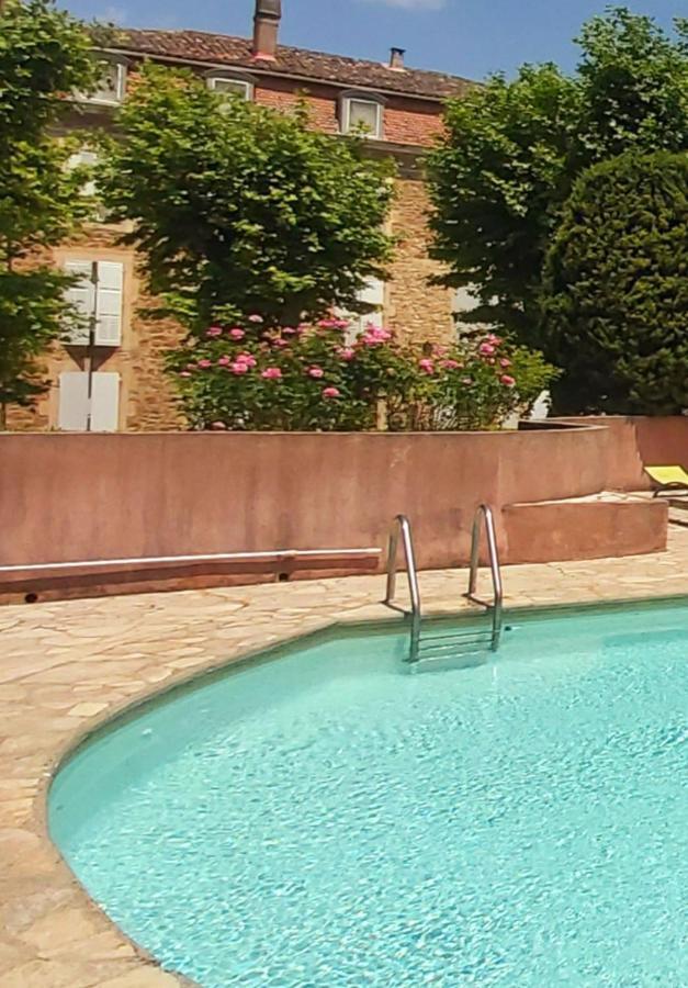 Résidence Provençale: Oasis au Colorado Provençal avec Piscine Rustrel Exterior photo